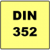 Ručný sadový závitník, UNC-unifikovaný závit, DIN352, 2B, HSS